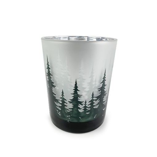 Pine Tree Candle Jar Large